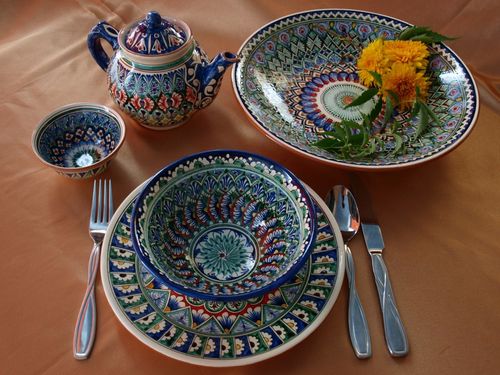 Характеристики и особенности узбекской посуды